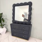 Velvet Upholstered Bed