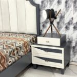 tufted headboard bed frame